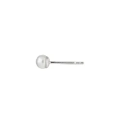 Tres Petit Pearl Earring Silver*Stine A Hot