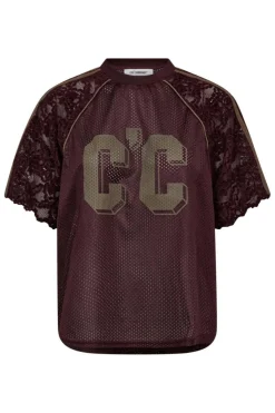 Co´Couture Treycc Lace Tee 45046< T-Shirts & Toppe