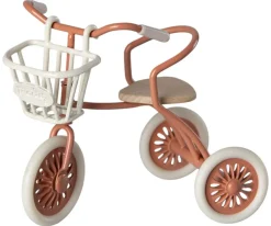Maileg Tricycle Basket, Mouse<Børn Bad, Leg & Interiør