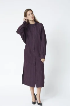 Co´Couture Trinnycc Stripe Batwing Dress 46011< Kjoler|Ammevenligt Tøj