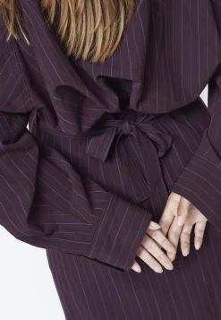 Co´Couture Trinnycc Stripe Batwing Dress 46011< Kjoler|Ammevenligt Tøj