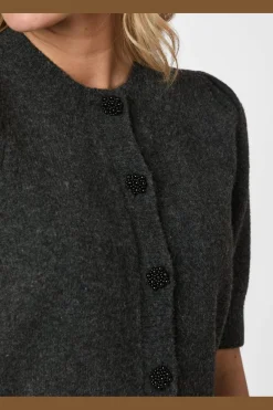 Neo Noir Trudy Deco Knit Cardigan 164514< Cardigans|Ammevenligt Tøj