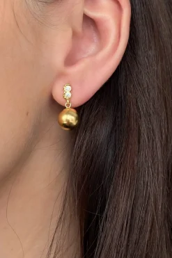 Stine A Twin Flow & Disco Ball Earring< Øreringe