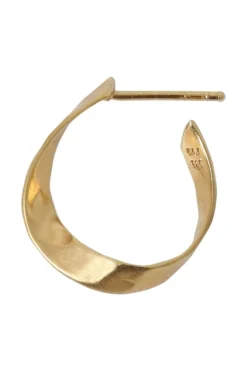 Twisted Hammered Creol Earring*Stine A Clearance