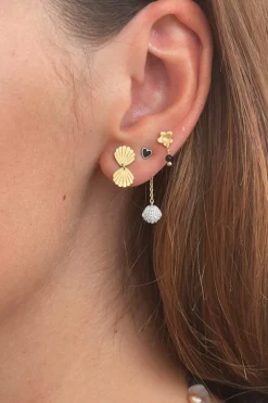 Stine A Two Petit Shell Earring< Øreringe