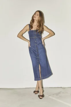 Tylercc Denim Long Dress 36534*Co´Couture