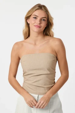 Neo Noir Tyree Melange Pinstripe Top 165471< T-Shirts & Toppe