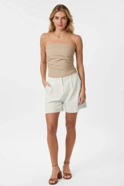 Neo Noir Tyree Melange Pinstripe Top 165471< T-Shirts & Toppe