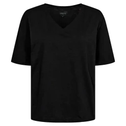 Liberte Ulla-Ss-Vneck-Tshirt< T-Shirts & Toppe