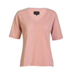 Liberte Ulla-Ss-Vneck-Tshirt 21675< T-Shirts & Toppe