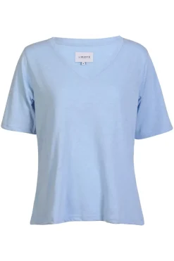 Liberte Ulla-Ss-Vneck-Tshirt 21675< T-Shirts & Toppe