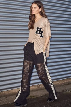 Haute L'Amitié Utopia Lace Tie Pant HL10080< Bukser, Jeans & Leggings