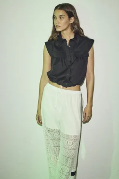 Utopia Lace Tie Pant HL10080*Haute L'Amitié Best