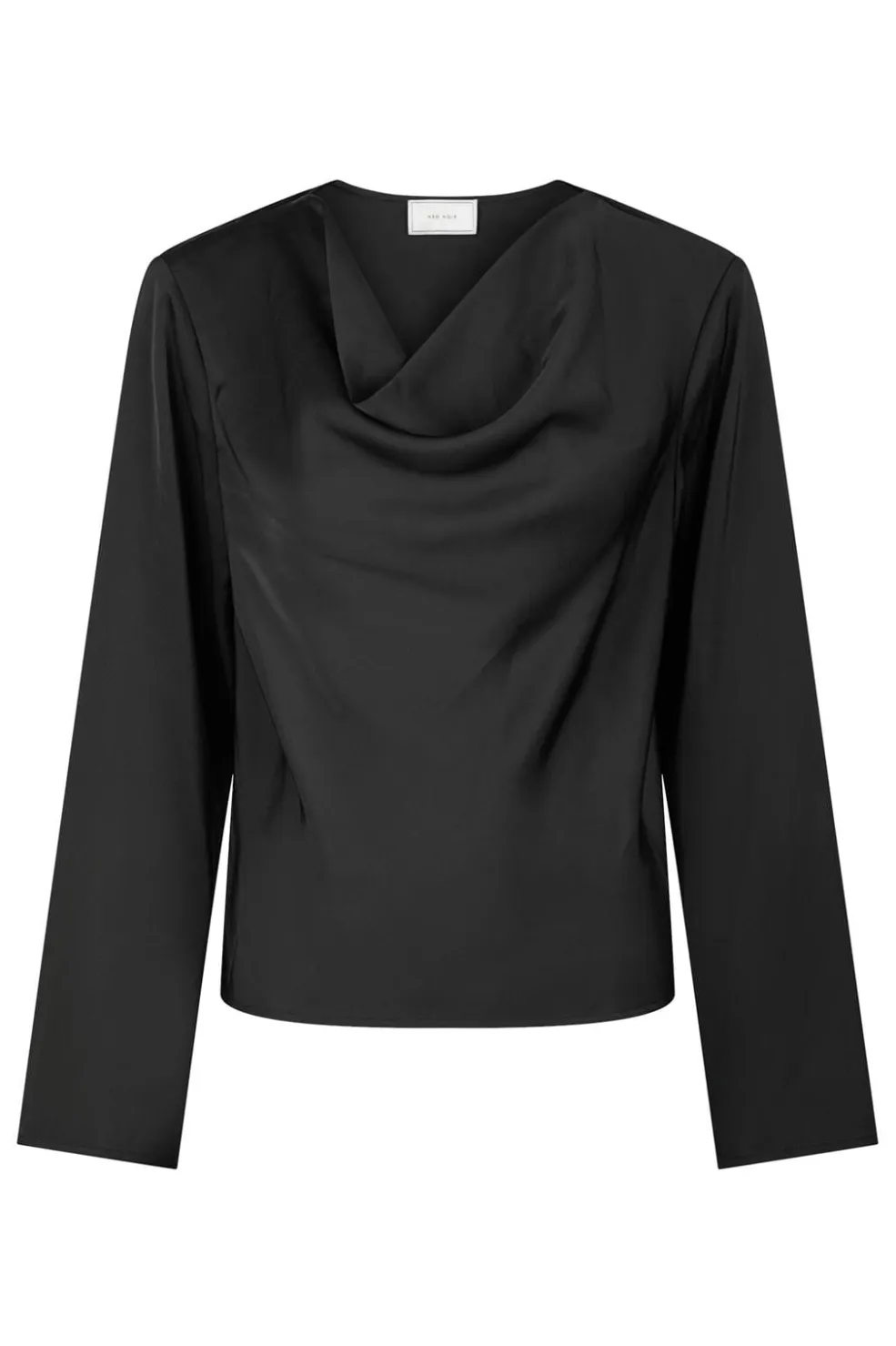 Vallista Soft Satin Blouse 163844*Neo Noir Discount