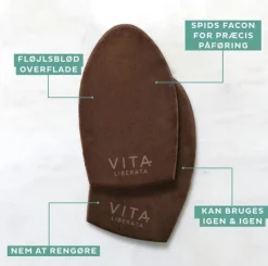 Velvet Tanning Mitt Dobbeltsidet*Vita Liberata