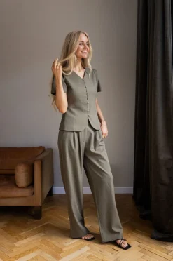 Molly&My x Julie Elgaard Vera Structure Blouse 167104< Bluser & Skjorter