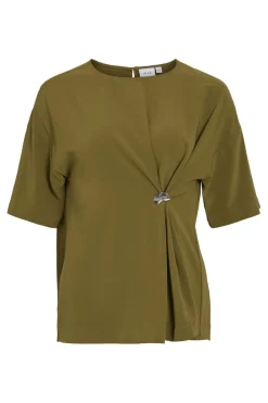 Vila Vicaroline 2/4 O-Neck Top< T-Shirts & Toppe