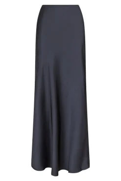 Vicky Heavy Sateen Skirt*Neo Noir Discount