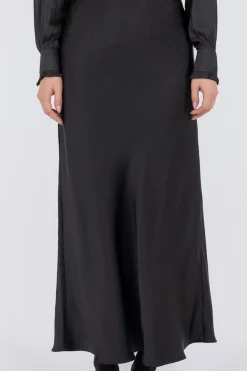 Neo Noir Vicky Heavy Sateen Skirt< Nederdele