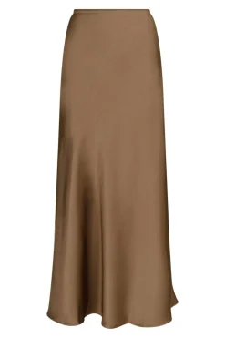 Vicky Heavy Sateen Skirt*Neo Noir Clearance