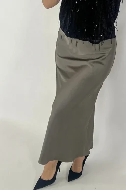 Neo Noir Vicky Heavy Sateen Skirt< Nederdele