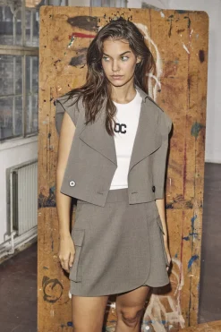 Co´Couture Vidacc Wrap Pocket Skort 34123< Nederdele