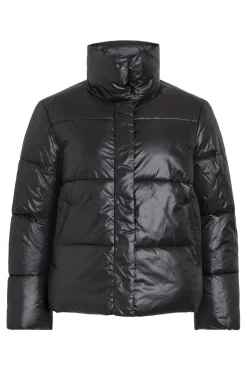 Vilidda L/S Shinny Puffer Short Jacket*Vila Online