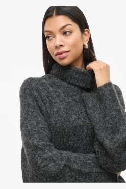 Vimarley L/S Roll Neck Knit Pullover*Vila Hot