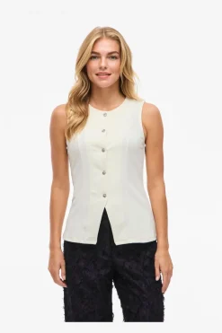 Vila Vimerlano O-Neck S/L Vest< T-Shirts & Toppe