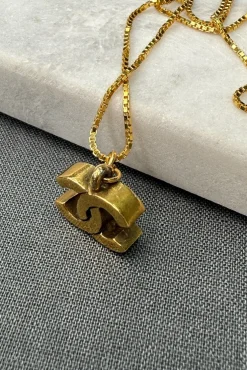 Preloved Vintageline x Molly&My Vintage Chanel CC Vedhæng 2< Halskæder