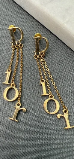 Vintage Dior Ørestikker*Preloved Vintageline x Molly&My Outlet