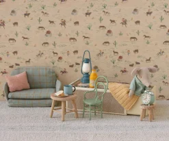 Vintagestol, Mus, Mørk Pudder*Maileg