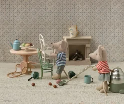 Maileg Vintagestol, Mus, Råhvid<Børn Bad, Leg & Interiør