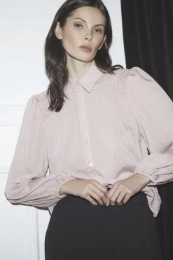 Co´Couture Violacc Smock Shirt 35897< Bluser & Skjorter|Ammevenligt Tøj