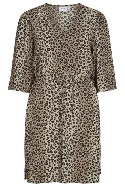 Violine 3/4 Button Dress*Vila Hot