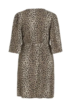 Violine 3/4 Button Dress*Vila Hot