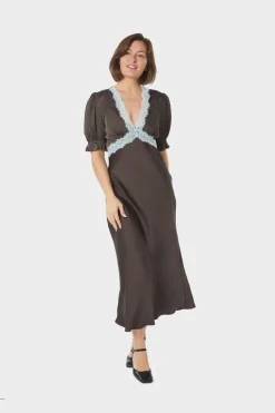 Vipe Lace Maxi Dress 167735*Neo Noir