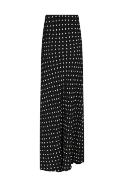 Viso Crepe Dot Skirt 167940*Neo Noir Online