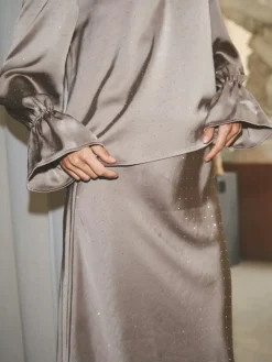 Neo Noir Viso Heavy Sateen Bedaz Skirt 166890< Nederdele