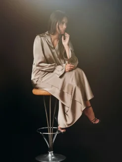 Neo Noir Viso Heavy Sateen Bedaz Skirt 166890< Nederdele