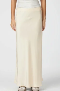 Neo Noir Viso Heavy Sateen Skirt 165067< Nederdele