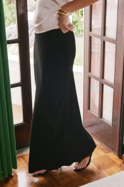 Neo Noir Viso Linen Skirt 161871< Nederdele