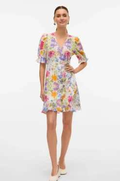 Vmflora 2/4 Wrap Short Dress*Vero Moda Hot