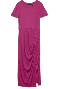 Vero Moda Vmmedi Ss Calf Dress< Kjoler