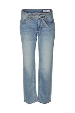 Vero Moda Vmpam Lr Straight Denim Jeans Li3116< Bukser, Jeans & Leggings