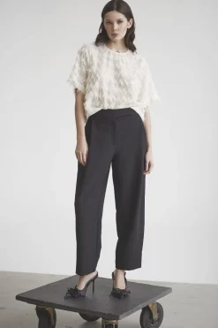 Co´Couture Volacc Carrot Pleat Pant 31560< Bukser, Jeans & Leggings