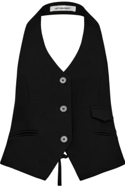 Co´Couture Volacc Halter Vest 30167< T-Shirts & Toppe