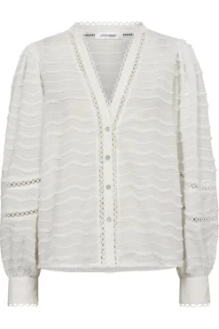 Co´Couture Wavedingcc Shirt 35533< Bluser & Skjorter