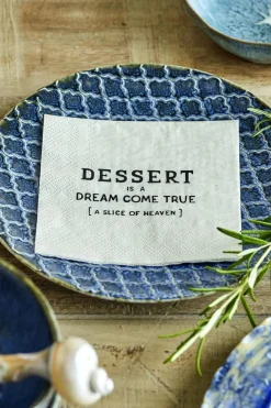 Wendy Serviet, Sort, FSC® Mix, Papir 82062813*Bloomingville Best