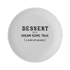 Bloomingville Wendy Tallerken, Hvid, Stentøj 82061411< Ting Til Køkkenet